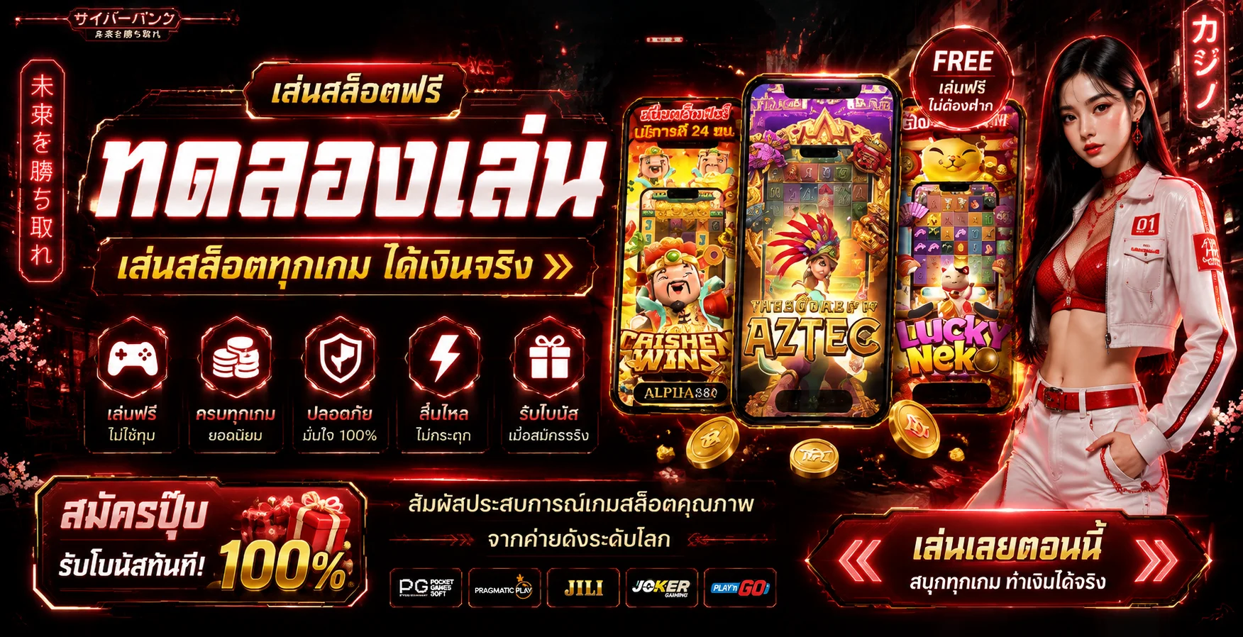 ทดลองเล่นสล็อต N988 ฟรี ไม่ต้องสมัครสมาชิก